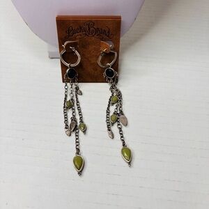 2/$25 LUCKY BRAND Silver Chandelier Earrings